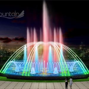 Wholesale RGB Underwater Light Musical Water Fountain musical signal control from china suppliers