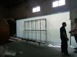 Vacuum polyester release film with high temperature for laminated glass