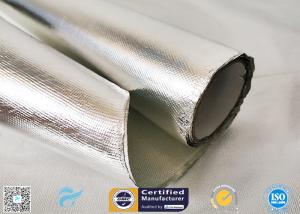 Wholesale 0.85mm Thick Silver Coated Fabric 95% Heat Reflection Aluminium Foil Laminated from china suppliers