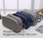 Cosmetic Toiletry Bag Mens Canvas Leather Travel Kit Wash Makeup Bag,organic