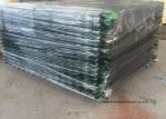Commercial Zinc Steel Fence Rails Industrial Steel Pipe Safety Fencing Panels