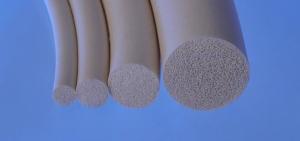 Wholesale Extruded Silicone Sponge Rubber Foam Tape Strip With High Temp Tolerant from china suppliers