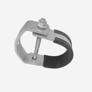 Wholesale Hot Dip ODM Galvanized Metal Conduit Clamps Strut Cushion Pipe Fitting for Building from china suppliers