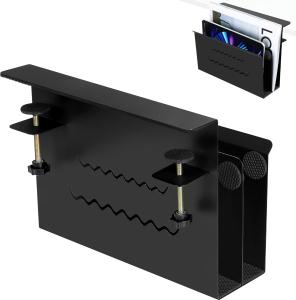 Wholesale Table Side Pocket Under Desk Cable Management Tray for 40cm 43cm 45cm 50cm Installation from china suppliers