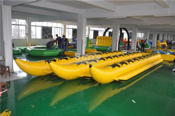 Heavy Duty Commercial 8 Person or Customzied PVC Tarpaulin Inflatable Banana