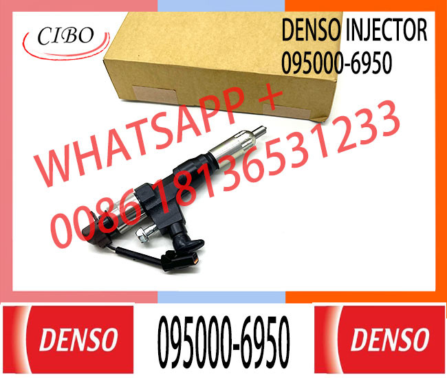 23670-E0330 Diesel Engine Common Rail Fuel Injector Assembly 0950006950 095000-6950