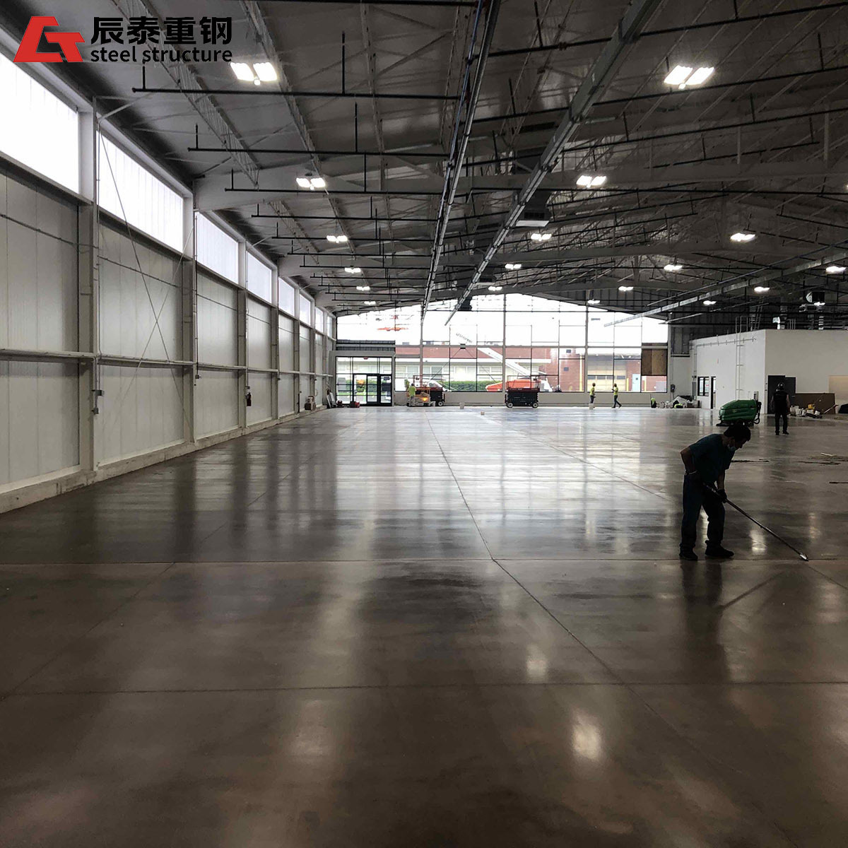 Prefab Real Estate Steel Structure Frame Workshop Construction