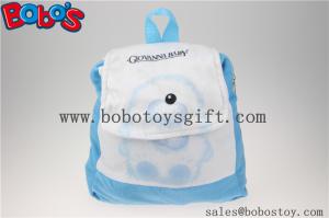 Wholesale 11.8&quot;Blue and White Children Backpack Has a Pattern of Bear Bos-1232/30cm from china suppliers