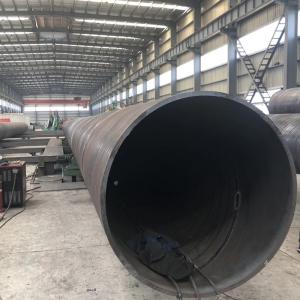 Wholesale ASTM A252 Long 50 Meters SSAW Steel Pipe tube For Water Pipeline Project from china suppliers