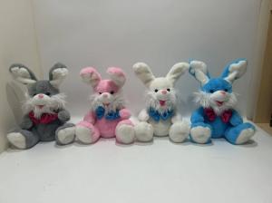 Wholesale Sing and PLA Bunny Stuffed Animal Plush Toy, for Baby′s First Birthday or Baby Shower, Infant from china suppliers