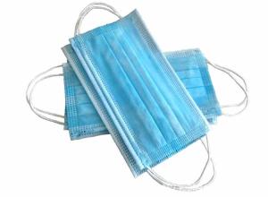 Wholesale Rectangle Shaped 3 Ply Non Woven Face Mask With Pollution Resistant from china suppliers