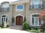 Bullet Proof Security Aluminium Hinged Doors With Laminated Glass French Style