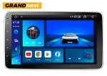 Retractable Single Din Car Radio 1280*720 10 Inch Touch Screen Radio Rotatable