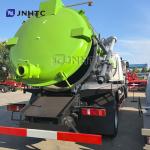 HOWO MATE 4x2 Mini Vacuum Sewage Suction Tanker Fecal Suction Truck