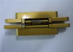 Chrome Painted / Gold Painted 3D Adjustable Concealed Hinge 135x18x21 mm