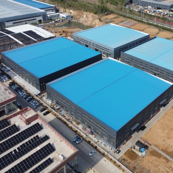 Quality Prefabricated Steel Structure Warehouse Building Q355 Custom Size for sale