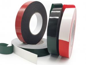 Wholesale 10mm 15m PE Red Black Double Sided Foam Tape Film High Density from china suppliers