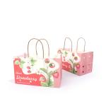 Wet Strength Kraft Paper Stand Up Bag CMYK Color For Fruits Vegetables