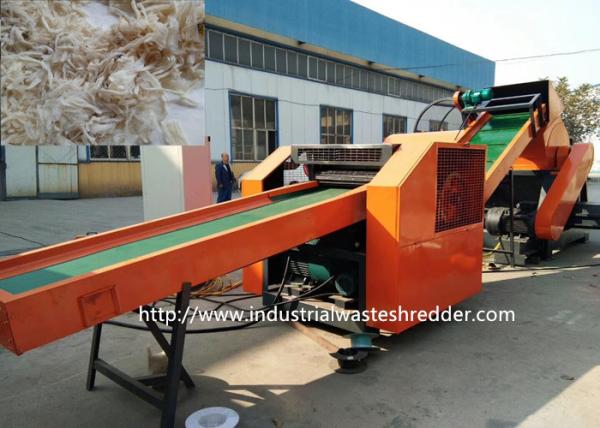 Flax Fiber Viscose Fiber Cutting Machine Polypropylene Polyester Fiber Shredder