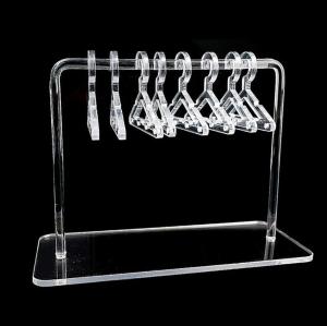 Wholesale Clear Color Acrylic Rack Hanger Display Stand Acrylic Earring Hanger Rack OEM from china suppliers