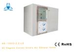 L Type Cleanroom Air Cleaning Equipment Air Shower 90 Degree Corner Doors