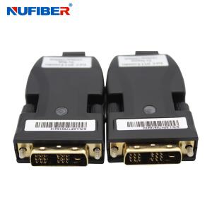 Wholesale Mini Dvi Fiber Optic Extender EDID MM 2xLC 500meters support 4Kx2K 1080P from china suppliers