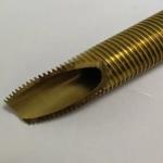 DELLOK copper tube air cooled aluminum fin evaporator coil or extruded copper