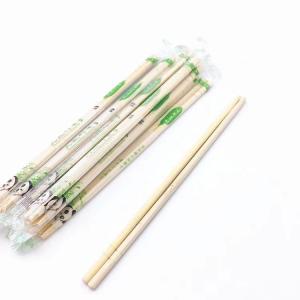 Wholesale 100% Eco-friendly 200 mm round shape disposable bamboo chopsticks from china suppliers