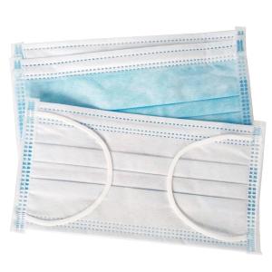 Wholesale Three Layer Folding Disposable Face Mask Hidden Nose Clip Smooth Lightweight from china suppliers