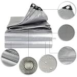 Double Faced LDPE Coating Tarpaulin Roll Waterproof Tarpaulin for Trucking