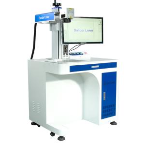 Wholesale 3D Color Mopa Fiber Raycus 100w Laser Marking Machine For Steel Brass from china suppliers