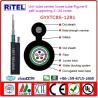 Buy cheap Figure-8 self-support central loose uni-tube fiber optic cable GYXTC8A, GYXTC8S, from wholesalers