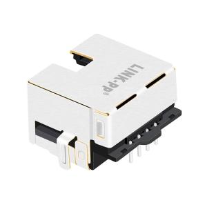 Wholesale LPJE4713AHNL Green/Yellow LED PCB Edge THT RJ45 Jack Without Magnetics from china suppliers