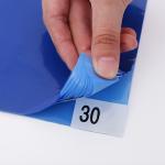 26" x 45"Disposable 30 Sheets White Peelable Cleanroom Tacky Mat PE Self