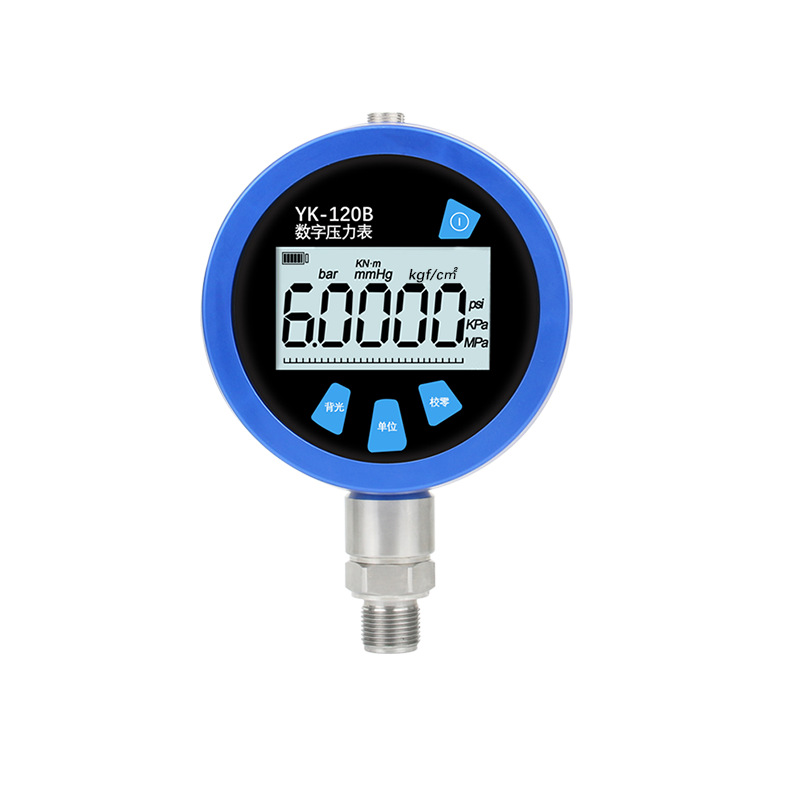 China 100mm Dial Size YK-120B Digital Pressure Gauge High Frequency and Precision for Accurate Air Pressure Measurement on sale
