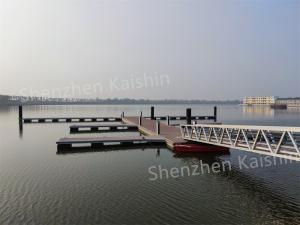 Wholesale Customized Yacht Floating Dock Durable Marina Aluminum Alloy Floating Pontoon from china suppliers