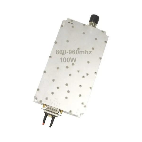 860-960MHz 100W GaN Amplifier Anti Drone Suppression 700-1100MHz Module for Anti