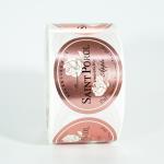 Waterproof Thermal Labels Printed Custom Round Logo Stickers