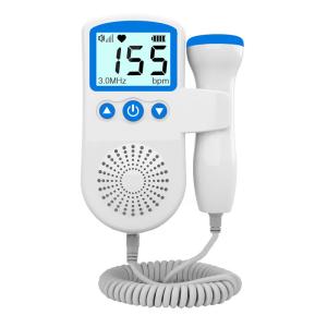 Wholesale OEM Portable Fetal Heart Monitor Ultrasonic Fetal Doppler For Office Travel from china suppliers