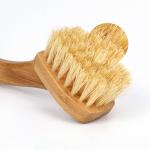 All Natural Pan Dish Stocked Bamboo Kitchen Brush Set Wood