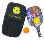OEM Custom Made Pickleball Paddles Fiberglass Hard EVA Pickle Ball Set