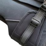 Black Safety Gilet for Horse Riders Lightweight Comfortable Equestrian Vest 1.2