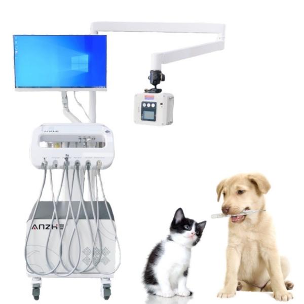 Pet Clinic Mobile Dental Cart Animal Hospital Multi-function Operation Cart