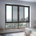American Design Residential Project Aluminium Sliding Kitchen Windows Soundproof