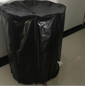 Wholesale Greenhouse PVC Garden Rain Barrels , Collapsible Plastic Water Barrels 150L Portable Water Tanks from china suppliers