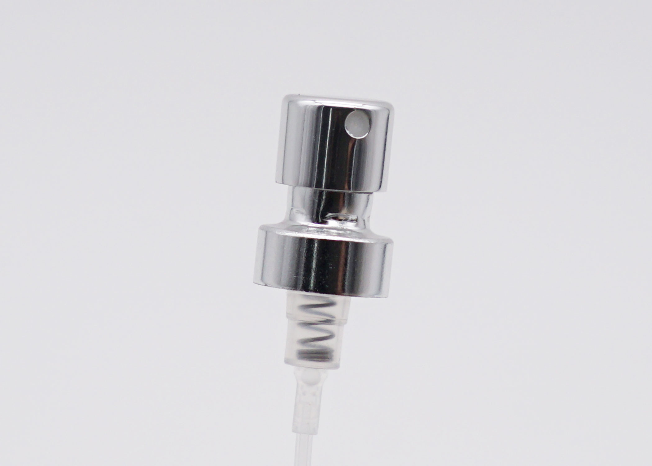 SGS PP Plastic SUS Spring Aluminum Top Perfume Atomiser Pump