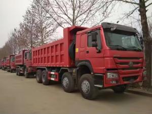 Wholesale SINOTRUK HOWO 380HP Euro II With Oil Bathing System 8X4 TIPPER TRUCK from china suppliers
