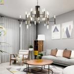 Home/Hotel Metals Art White Black G4 Application Nordic Pendant Light