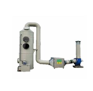 Wholesale 2.2 KW Pump Power CO2 Scrubber Gas Cleaner Wet Scrubber Absorption Column for Clean Air from china suppliers