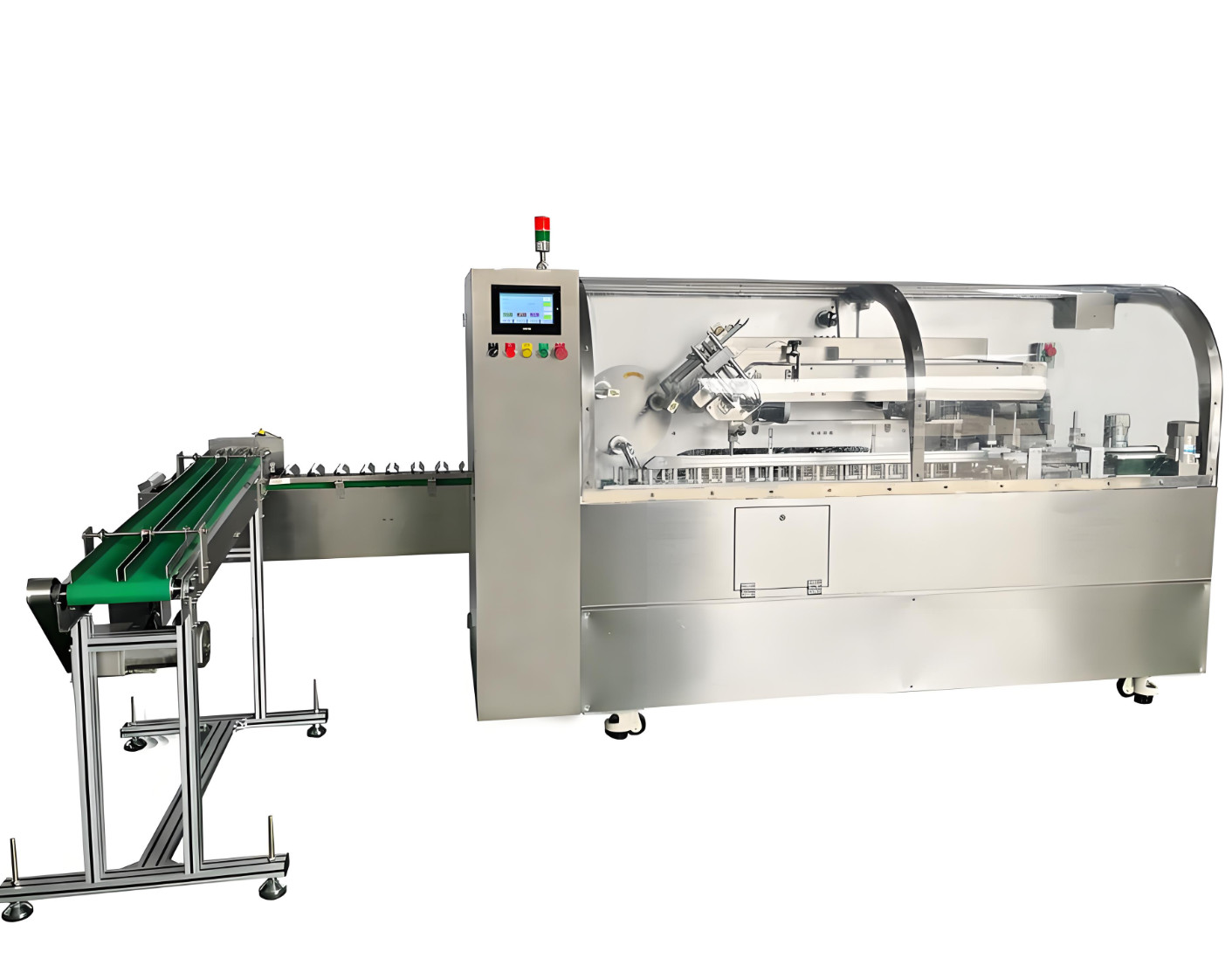 Continuous Full Automatic Cartoning Machine For Small Bottles/Aluminum-plastic boards/Cosmetic containers